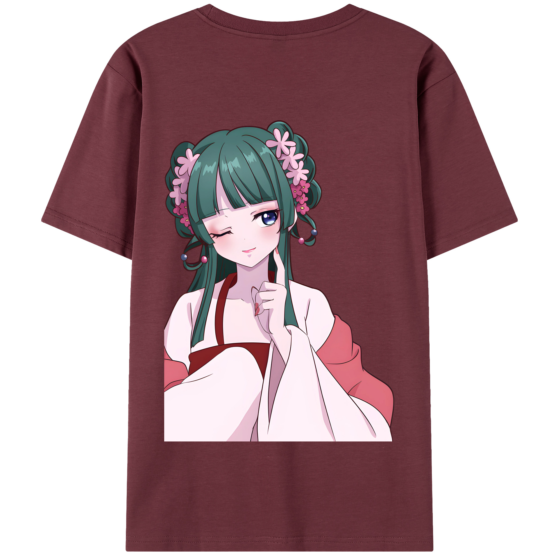 （画像用） 薬屋のひとりごと The Apothecary Diaries 綿100％半袖Tシャツ（背面プリント）